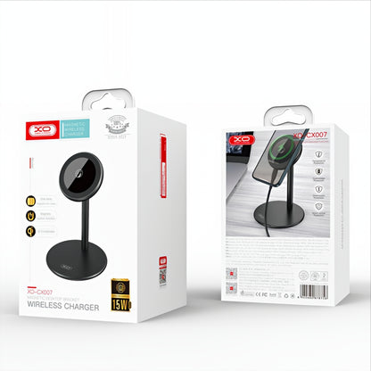 Drahtlos-Netzladegerät XO Design CX007, 15W, 1.67A, Schwarz