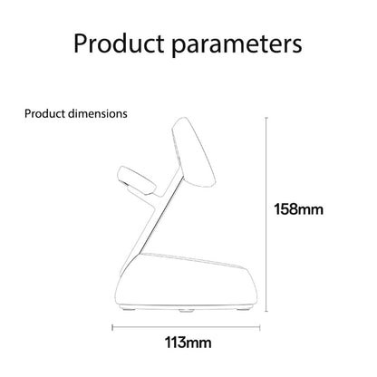 Yesido DS31 3in1 Wireless Network Charger, 15W, 1.67A, White