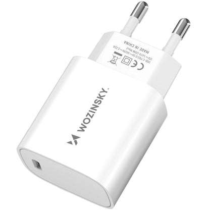 Netzteil WZK WGWCCW, 20W, 3A, 1 x USB-C, Weiß