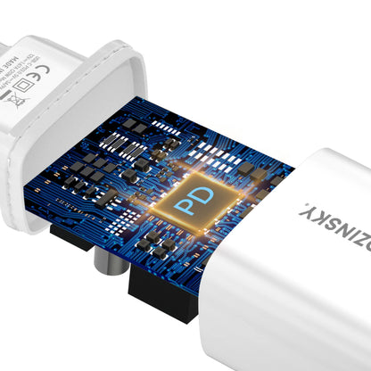 Netzteil WZK WGWCCW, 20W, 3A, 1 x USB-C, Weiß