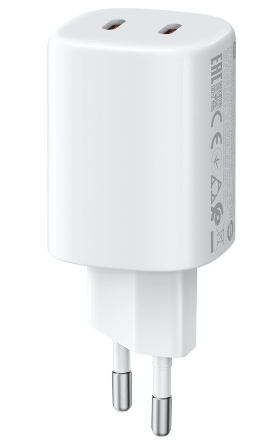 Xiaomi Nano Turbo Netzladegerät, 45W, 3A, 2 x USB-C, Weiß BHR087OEU