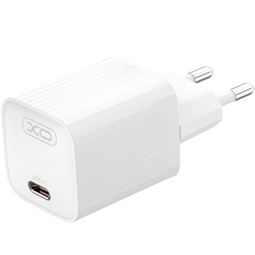 Netzladegerät XO Design L148, 30W, 3A, 1 x USB-C, Weiß