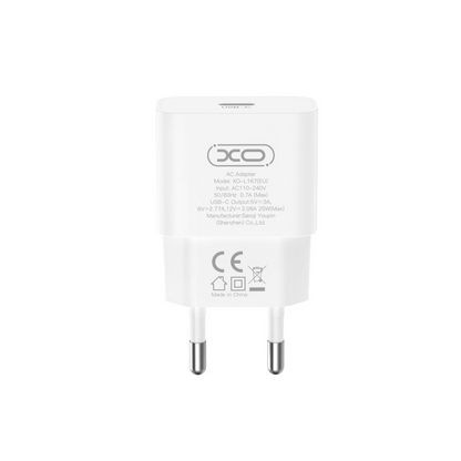 Netzladegerät XO Design L167, 25W, 3A, 1 x USB-C, Weiß