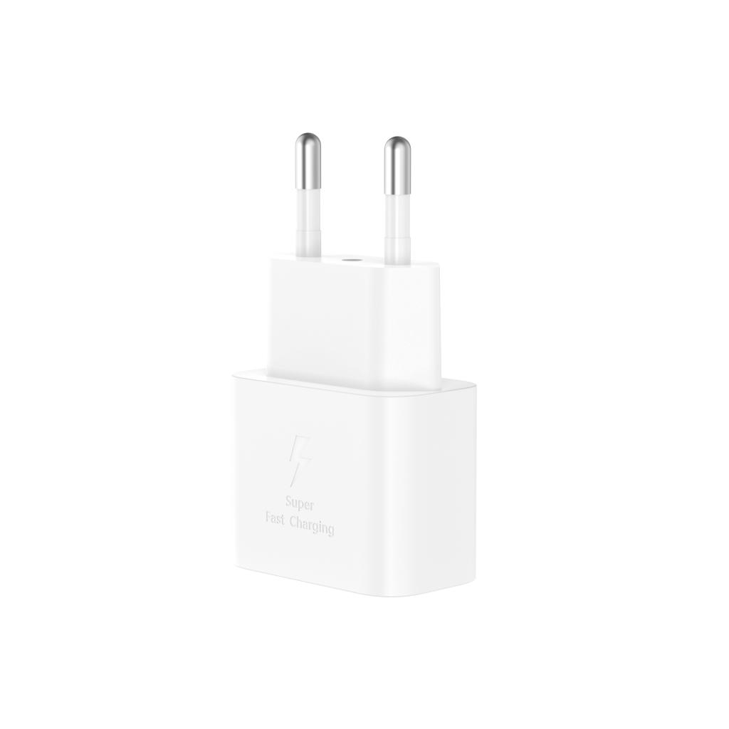 Netzladegerät XO Design L167, 25W, 3A, 1 x USB-C, Weiß
