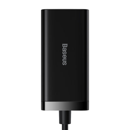 USB-C Ladestation Baseus GaN3 Pro, 100W, 5A, 2 x USB-A - 2 x USB-C, Schwarz, Wiederverpackt CCGP000101