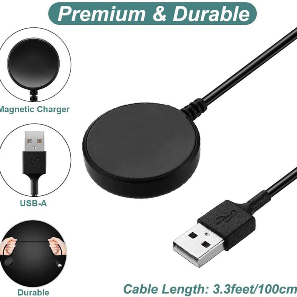 Wireless-Ladegerät Techsuit TSC11 für Samsung Galaxy Watch Series, USB-A, Schwarz