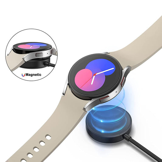 Wireless-Ladegerät Techsuit TSC12 für Samsung Galaxy Watch Series, USB-A, Schwarz