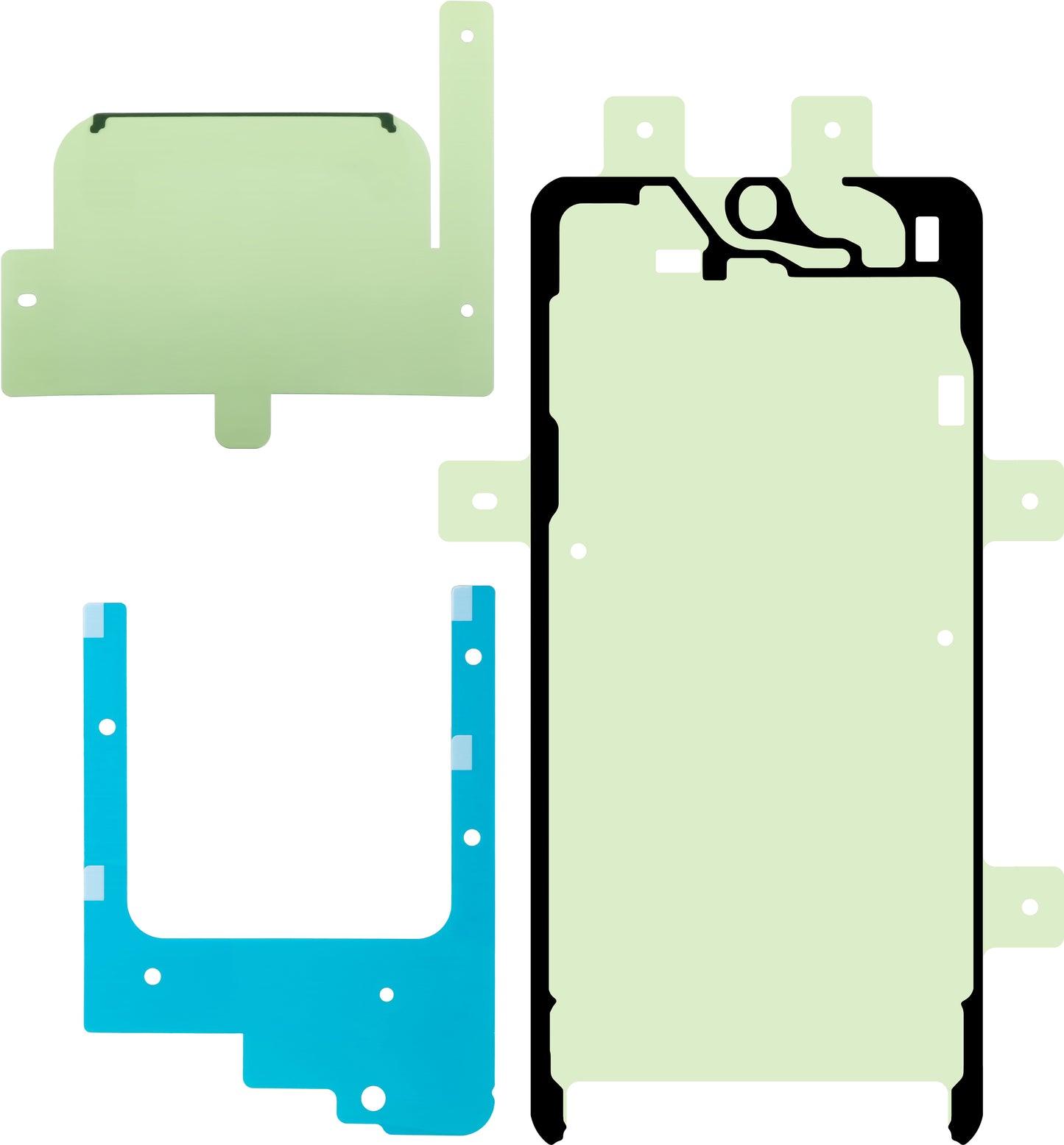 Klebeset Display Samsung Galaxy S24 S921, Service Pack GH82-33295A