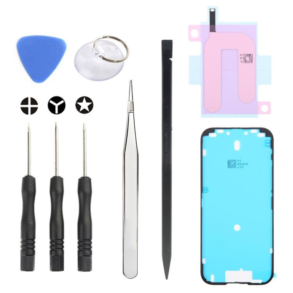 Jiafa JF-8162 Reparaturset für den Austausch des Apple iPhone 17 Akkus, 9in1
