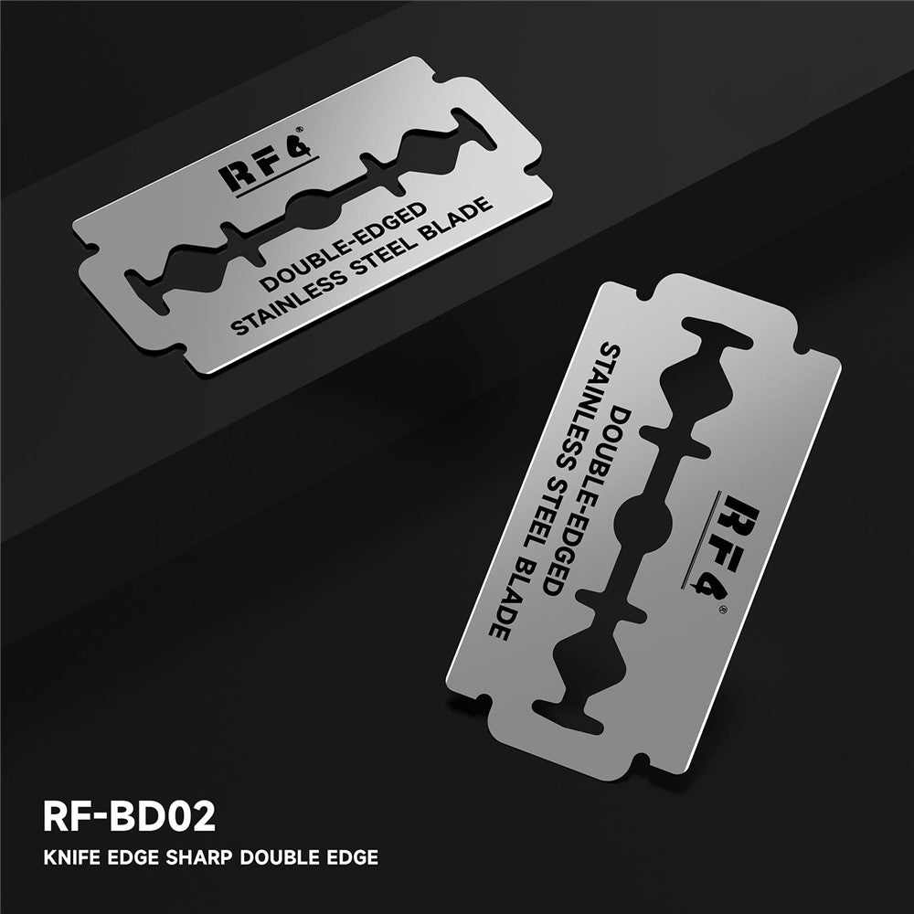 Ersatzklinge RF4 RF-BD02 für UV/OCA-Klebstoffentfernungsgerät, 100 Stück Set