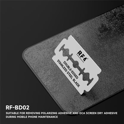 Ersatzklinge RF4 RF-BD02 für UV/OCA-Klebstoffentfernungsgerät, 100 Stück Set