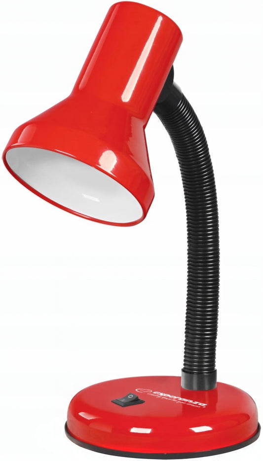 Schreibtischlampe Esperanza Alatair ELD108R, 12W, Rot