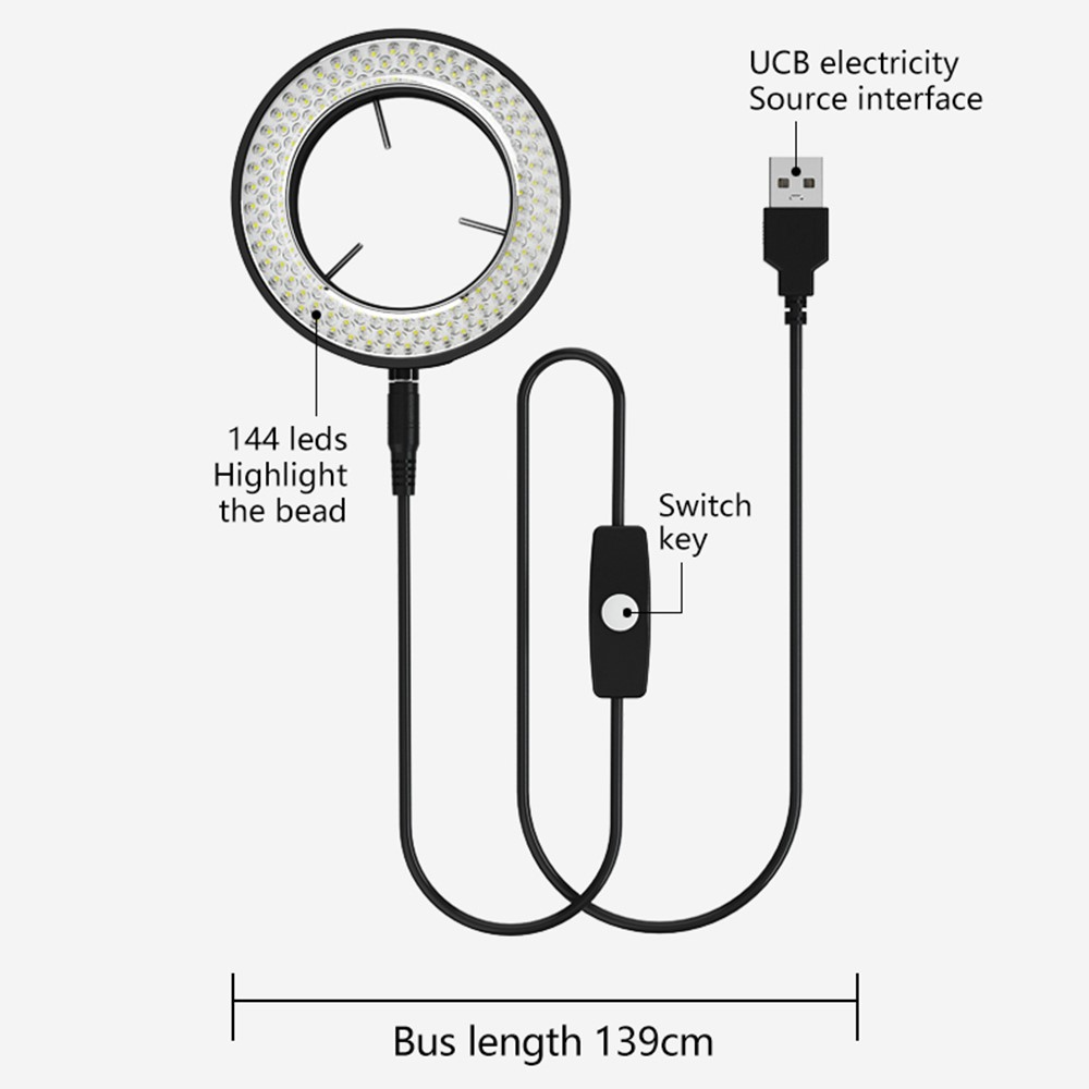 MaAnt MY-037 Lamp for Microscope, Black