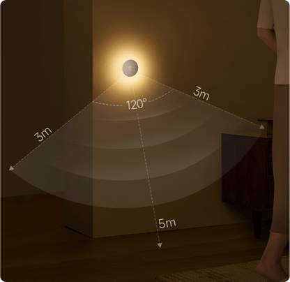 Xiaomi Light 3 LED-Nachtlicht, 2700K, Sensor, Weiß BHR8978GL