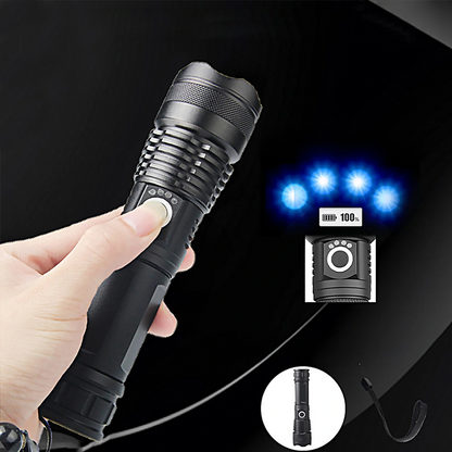 LED-Taschenlampe WZK WLT-15W, 1500lm, IP65