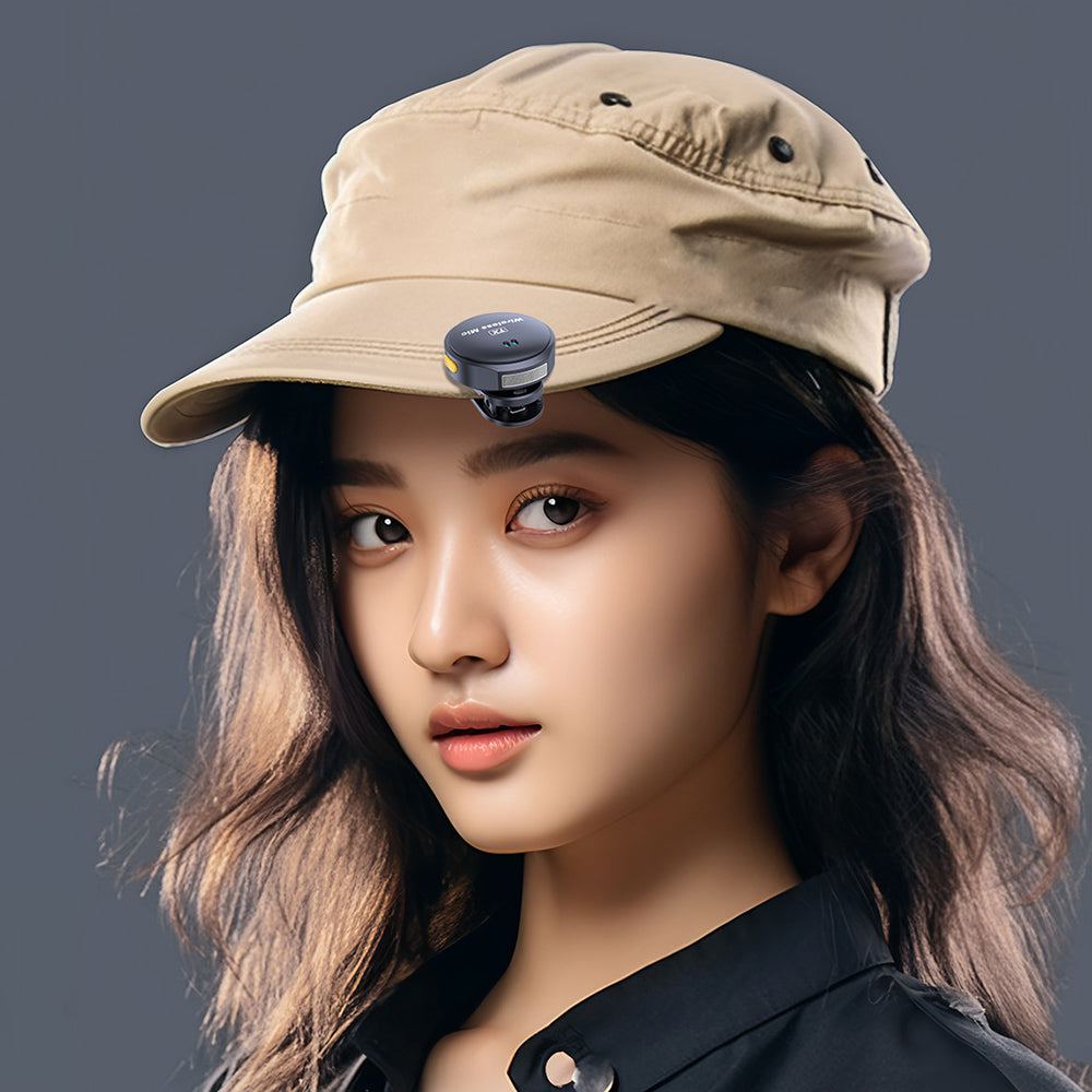 Lavaliermikrofon Techsuit LW5, USB-C, Set 2 Stück, Schwarz