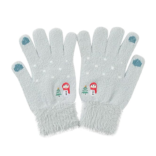 Damen Touchscreen Winterhandschuhe Techsuit ST0011, Größe 17cm, Blau