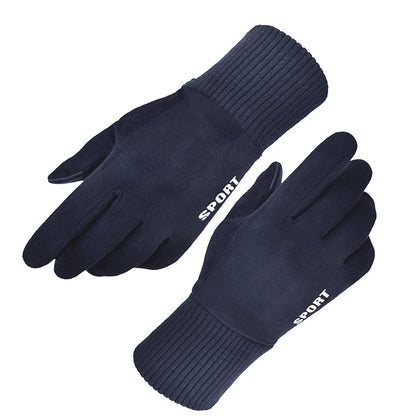 Unisex Winter-Touchscreen-Handschuhe Techsuit ST0009, Einheitsgröße, Blau