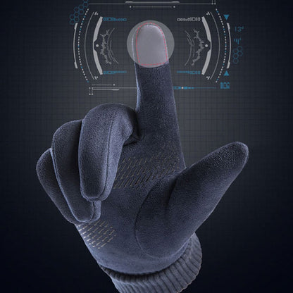 Unisex Winter-Touchscreen-Handschuhe Techsuit ST0009, Einheitsgröße, Blau