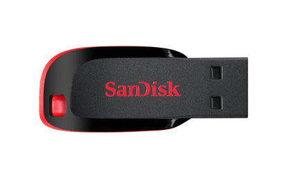 Externer USB-A Speicher SanDisk Cruzer Blade, 128Gb SDCZ50-128G-B35
