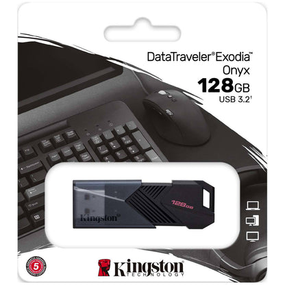 Kingston Exodia Onyx USB-A 3.0 Externer Speicher Kingston Exodia Onyx, 128Gb DTXON/128GB 