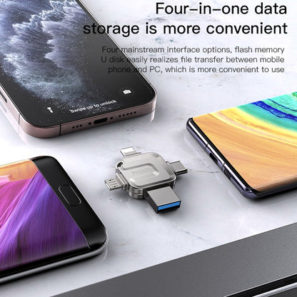 External Memory USB-A 3.0 / Lightning / USB-C / microUSB Yesido FL15, 16Gb