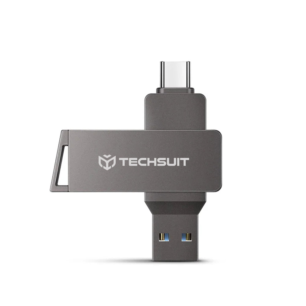 Externer Speicher USB-A 3.0 / USB-C Techsuit THSM20, 128Gb