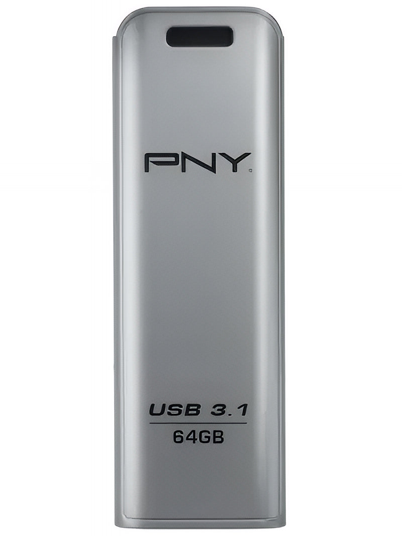 Externe Speicher USB-A 3.1 PNY Elite Steel, 64Gb FFD64GESTEEL31G-EF