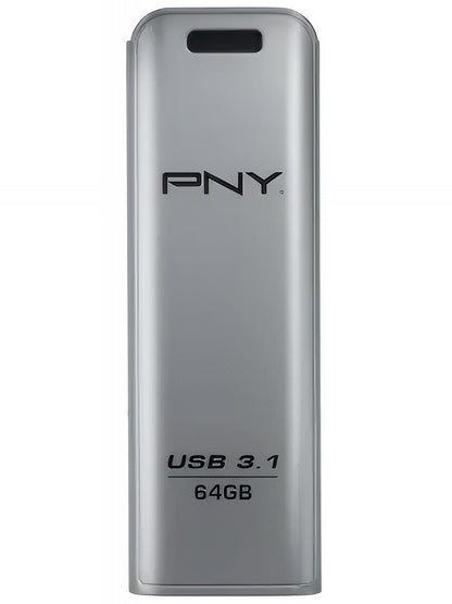 Externe Speicher USB-A 3.1 PNY Elite Steel, 64Gb FFD64GESTEEL31G-EF