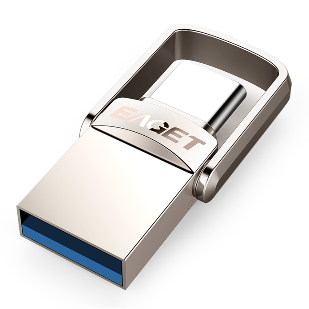 Externer Speicher USB-A 3.1 / USB-C Eaget CU20, 64Gb