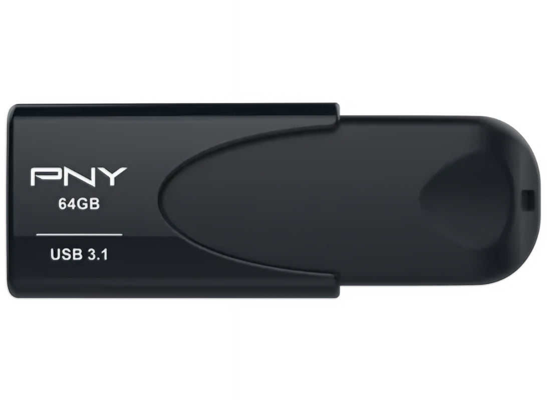 Externe Speicher USB-A 3.1 PNY Attache 4, 64Gb FD64GATT431KK-EF