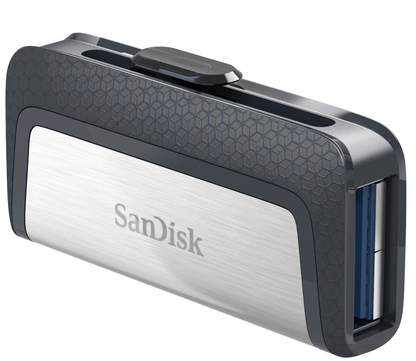 Externer Speicher USB-A 3.1 / USB-C SanDisk Ultra Dual Drive, 32Gb SDDDC2-032G-G46