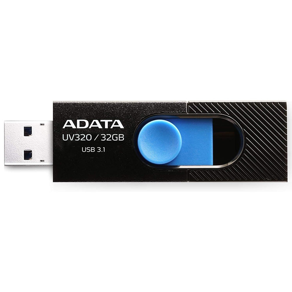 Adata UV320 USB-A 3.1 External Memory, 32GB AUV320-32G-RBKBL