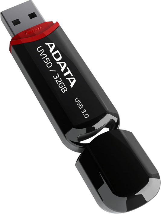 Externer USB-A 3.2 Speicher Adata UV150, 32GB AUV150-32G-RBK