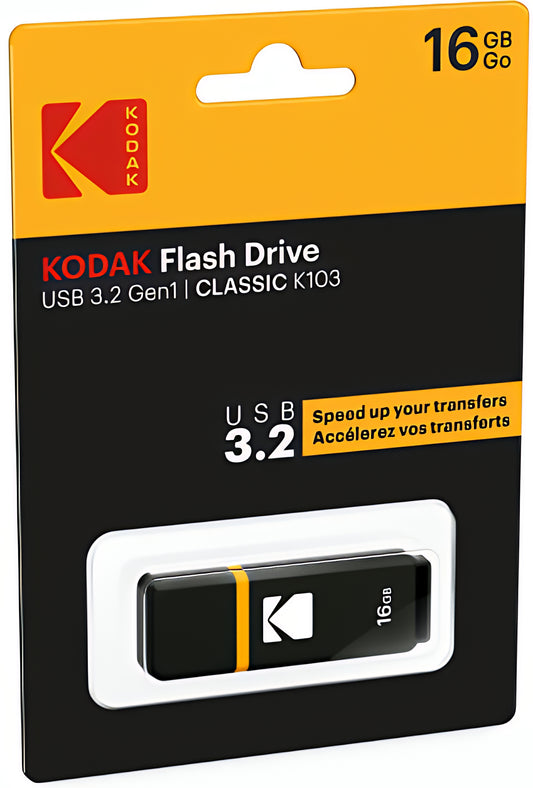 Externe USB-A 3.2 Speicher Kodak K103, 32GB EKMMD32GK103