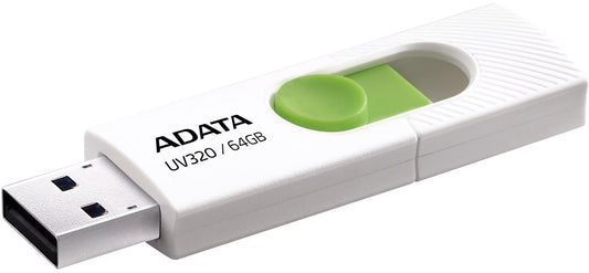 Externer Speicher USB-A 3.2 Adata UV320, 64Gb AUV320-64G-RWHGN