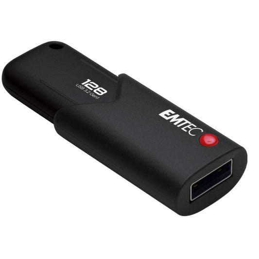 Externer Speicher USB-A 3.2 Emtec B120 Click Secure, 128Gb ECMMD128GB123