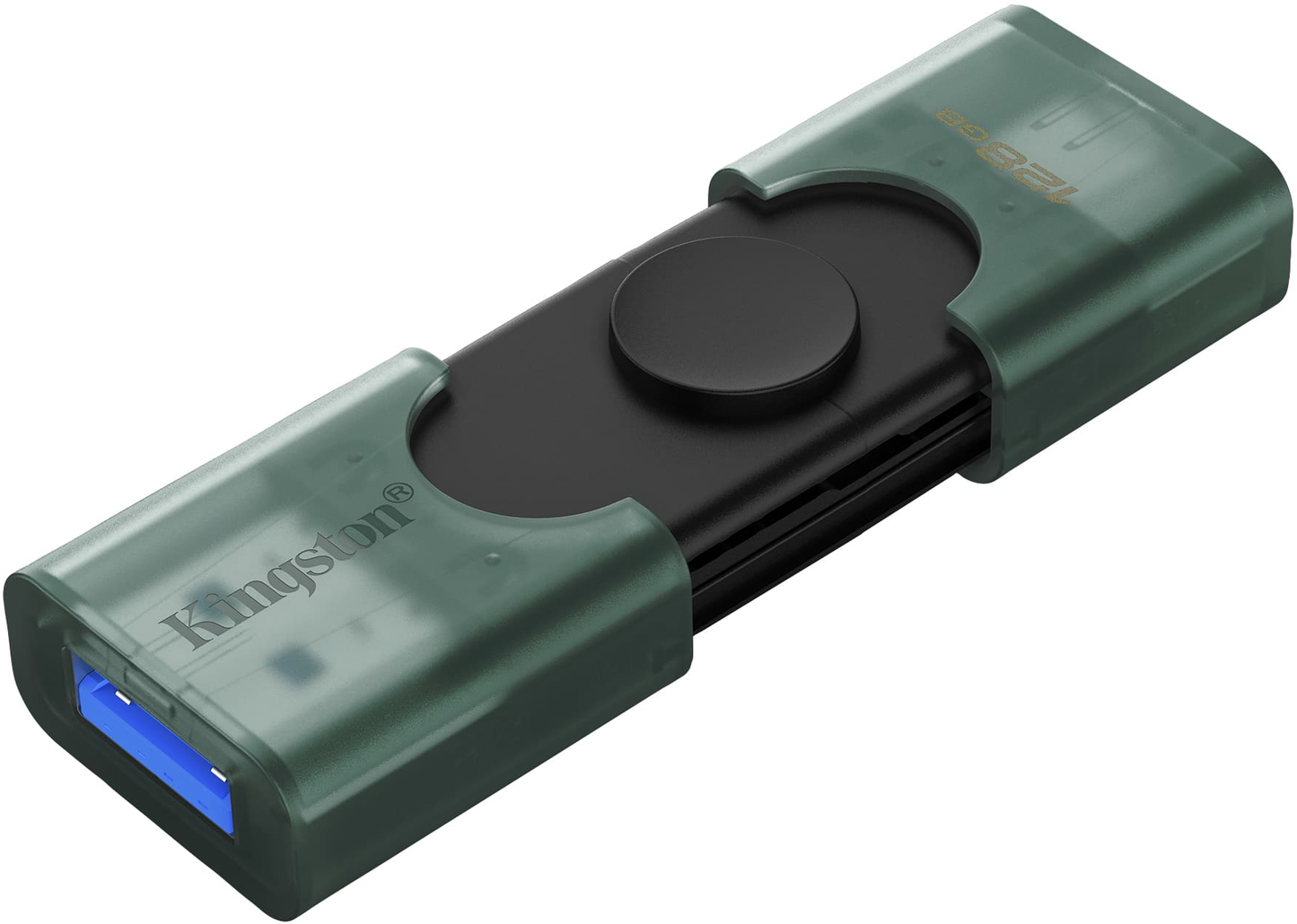External Memory USB-A 3.2 / USB-C Kingston Duo, 128Gb DTDEG2/128GB