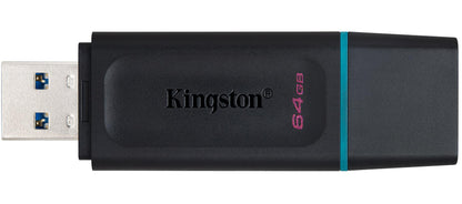 Kingston DT Exodia USB-A 3.2 Stick 64GB | Schwarz-Blau | Speicher