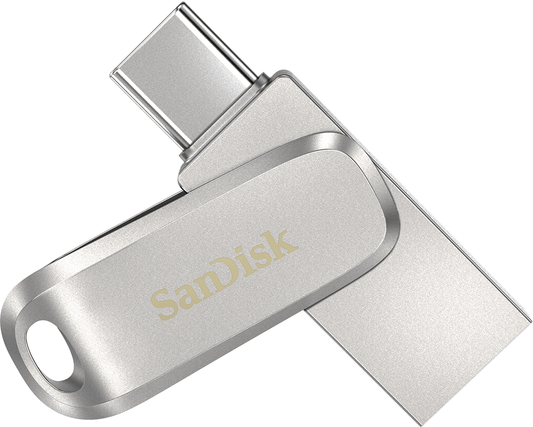Externer Speicher USB-A 3.2 / USB-C SanDisk Ultra Luxe Dual Drive, 32Gb SDDDC4-032G-G46