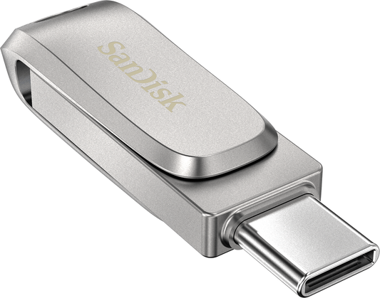 Externer Speicher USB-A 3.2 / USB-C SanDisk Ultra Luxe Dual Drive, 32Gb SDDDC4-032G-G46