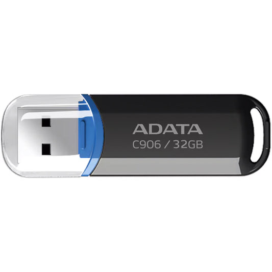 Externer USB-A Speicher Adata C906, 32Gb AC906-32G-RBK