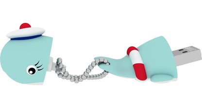 Externer USB-A Speicher Emtec M337 Whale, 16Gb ECMMD16GM337