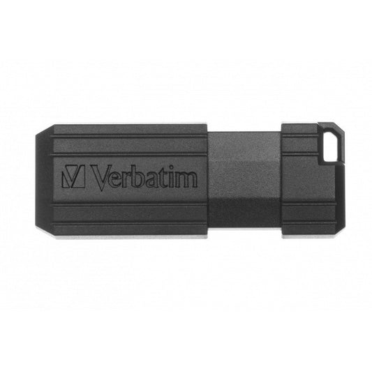 Externer USB-A Speicher Verbatim PenDrive Pinstripe, 128Gb