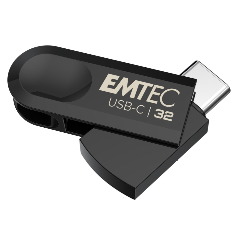 Externer USB-C Speicher Emtec C280 Single, 32Gb ECMMD32GC28