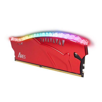RAM-Speicher Dato Ares Armor Lite, DDR4, RGB, 8GB, 3600Mhz, CL18, Rot ARB8G4R36