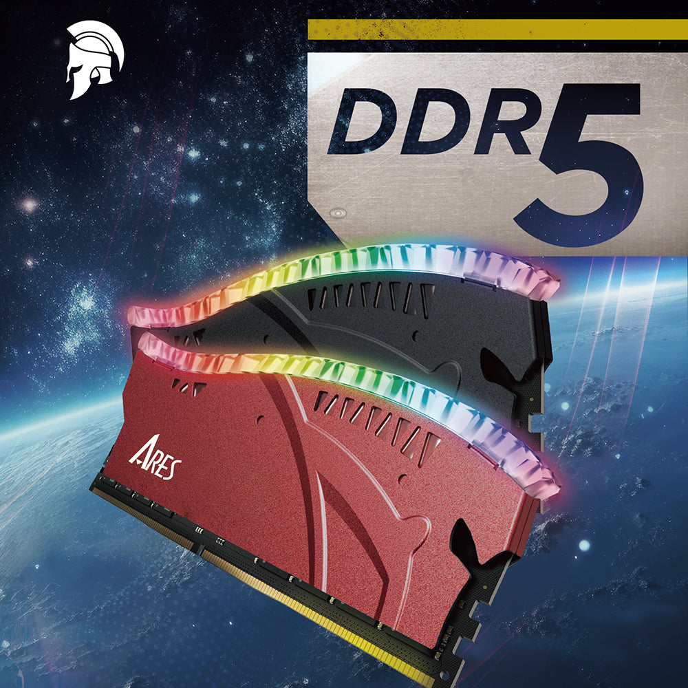 Dato Ares Armor Lite RAM-Speicher, DDR5, RGB, 16GB, 7000Mhz, Rot ARB16G5R70