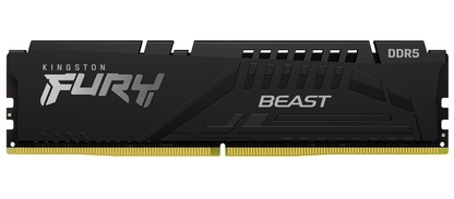 Kingston Fury Beast RAM, DDR5, 8GB, 5600MHz, Neuware mit geöffneter Verpackung KF556C40BB-8