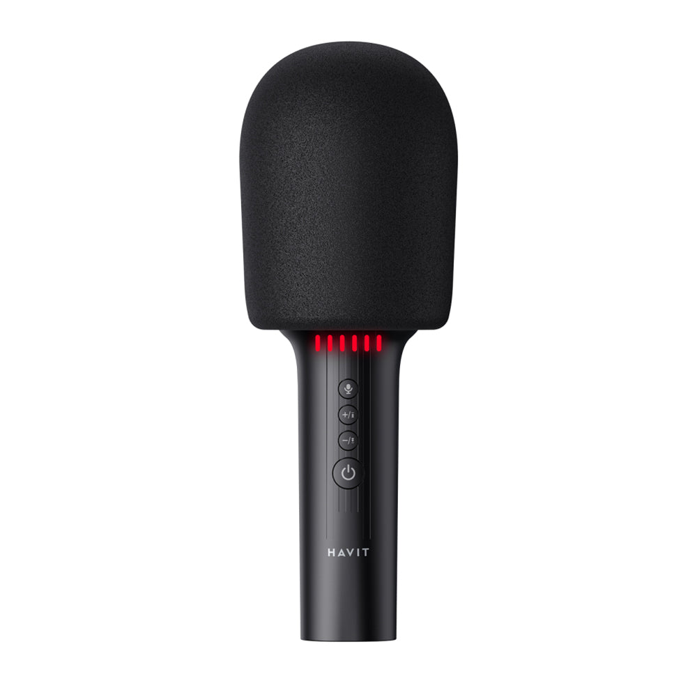 Bluetooth-Karaoke-Mikrofon HAVIT SK851BT, Schwarz