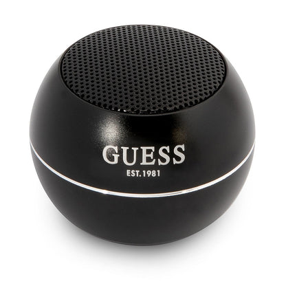 Tragbarer Bluetooth-Lautsprecher Guess, 3W, Schwarz